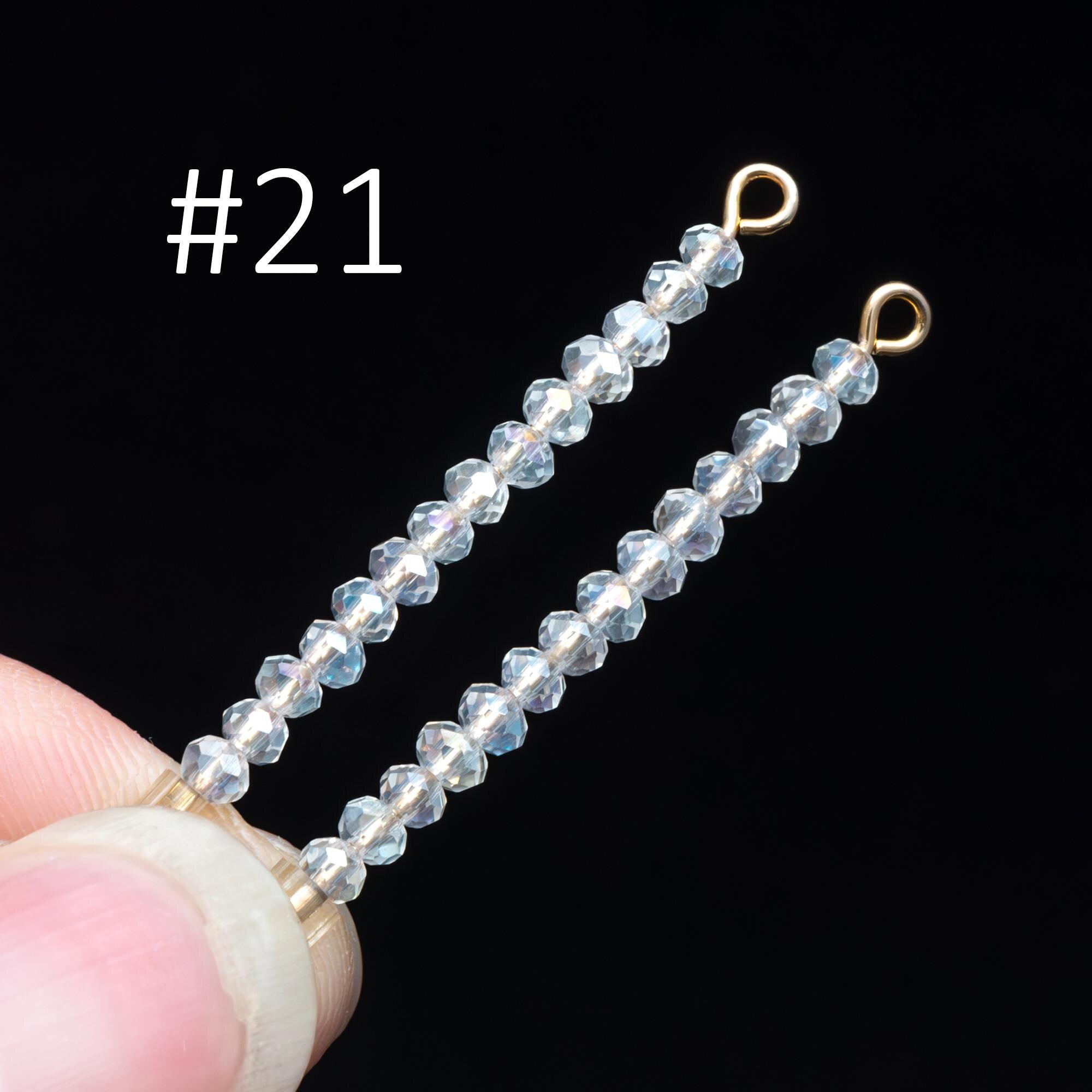 Crystal Glass Rondelle Faceted beads 3mm, You Choose Colors (#BZ99) (A set of 140 beads)